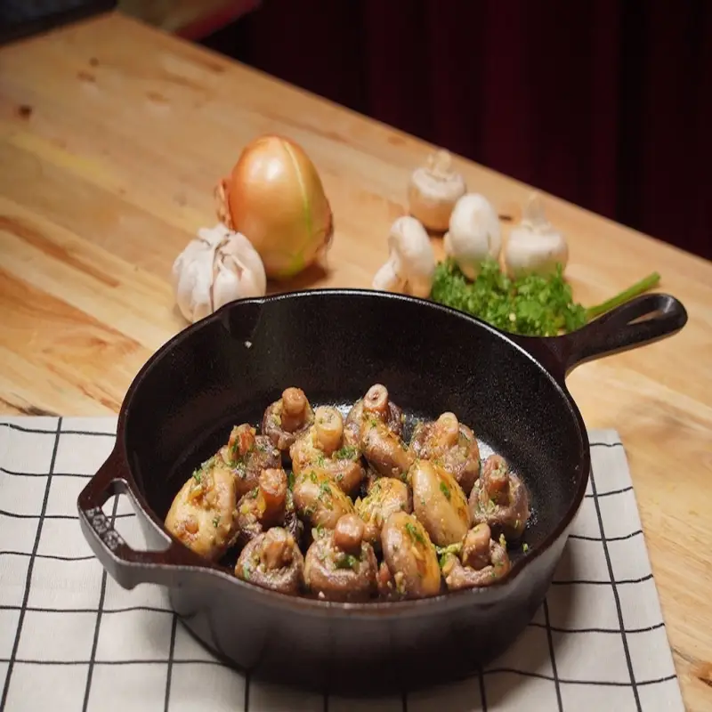 CENDAWAN MASALA MENTEGA (MUSHROOM BUTTER  MASALA) 
